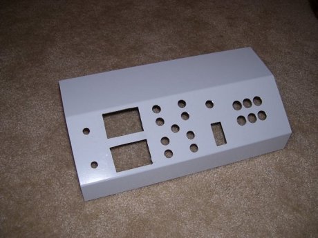 Power supply case with connectors